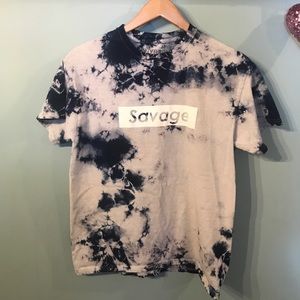 Tie die “SAVAGE” T-shirt
